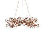 Fiore Sculpted Petals Linear Chandelier