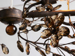Fiore Sculpted Petals Linear Chandelier