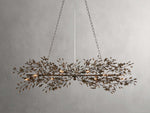 Fiore Sculpted Petals Linear Chandelier