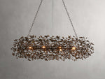 Fiore Sculpted Petals Oval Chandelier