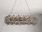 Fiore Sculpted Petals Oval Chandelier