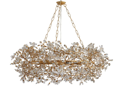 Fiore Delicate Flower Crown Chandelier