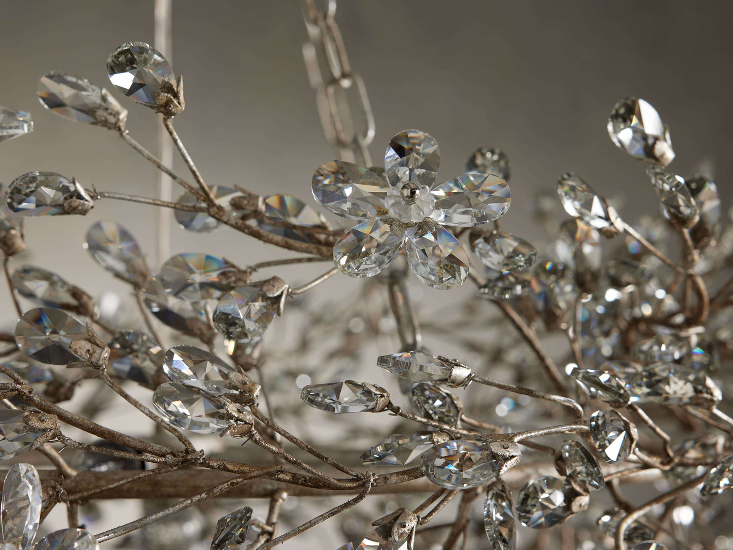Fiore Sculpted Petals Crown Chandelier