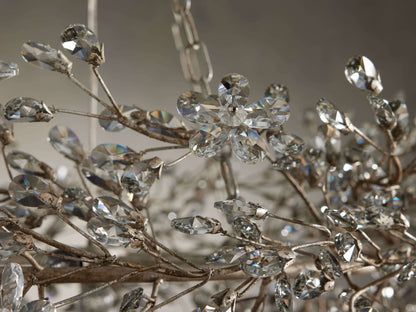 Fiore Sculpted Petals Crown Chandelier