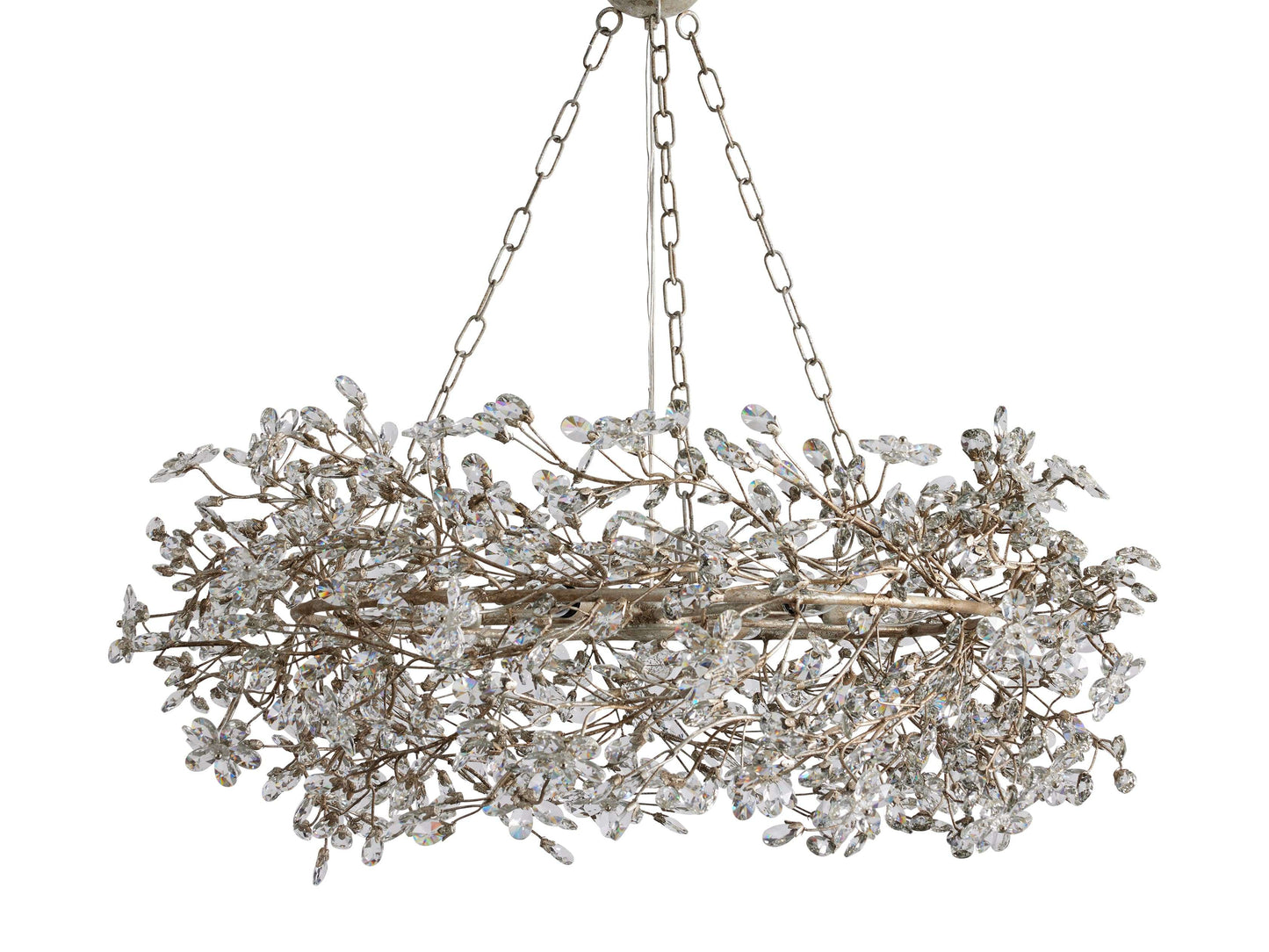 Fiore Sculpted Petals Crown Chandelier