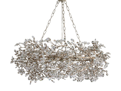Fiore Sculpted Petals Crown Chandelier