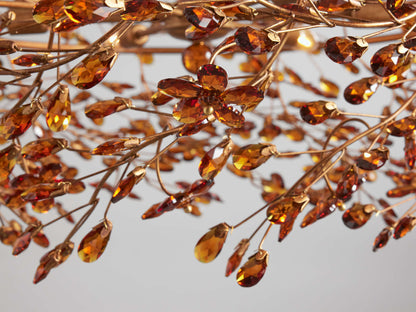 Fiore Sculpted Petals Crown Chandelier
