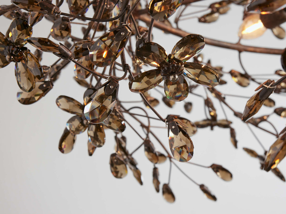 Fiore Sculpted Petals Crown Chandelier