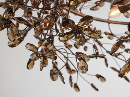 Fiore Sculpted Petals Crown Chandelier