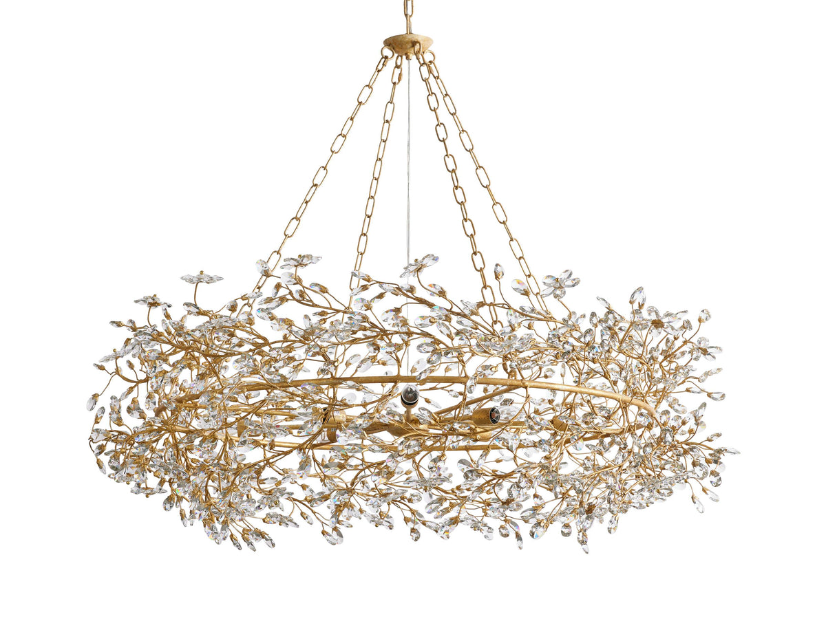 Fiore Delicate Flower Crown Chandelier