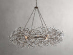 Fiore Sculpted Petals Crown Chandelier