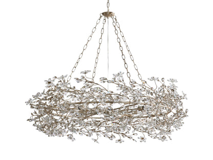 Fiore Delicate Flower Crown Chandelier