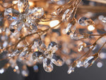 Fiore Sculpted Petals Crown Chandelier