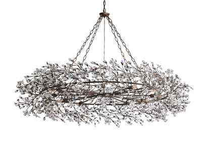 Fiore Delicate Flower Crown Chandelier