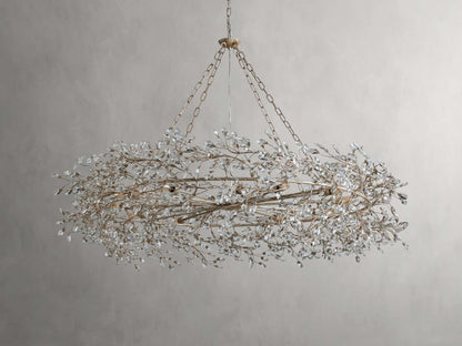 Fiore Delicate Flower Crown Chandelier