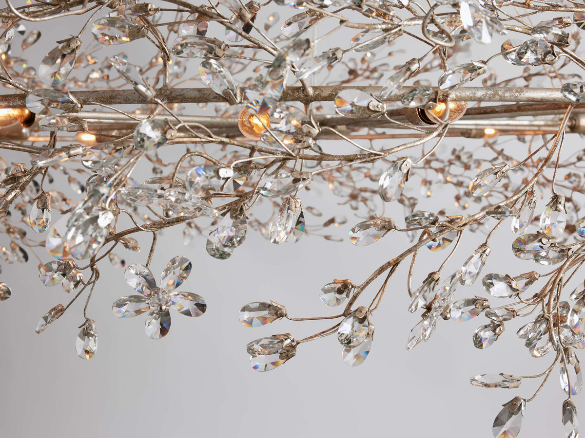 Fiore Sculpted Petals Crown Chandelier