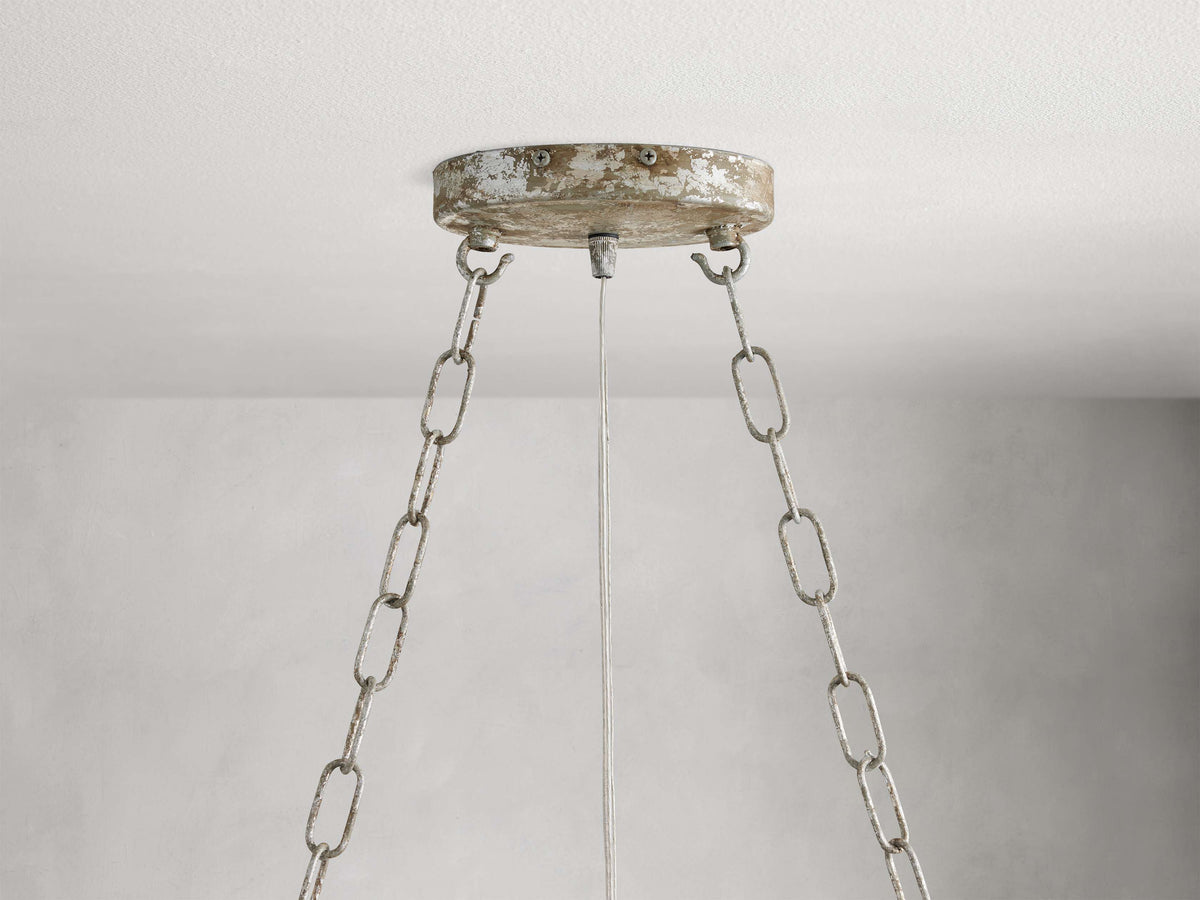 Fiore Sculpted Petals Crown Chandelier