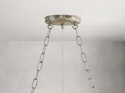 Fiore Sculpted Petals Crown Chandelier