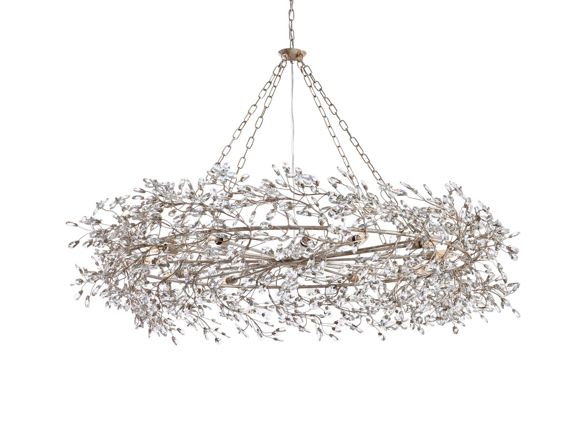 Fiore Delicate Flower Crown Chandelier