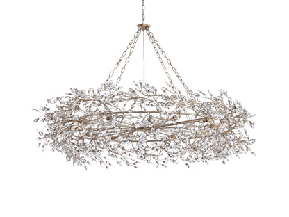 Fiore Delicate Flower Crown Chandelier