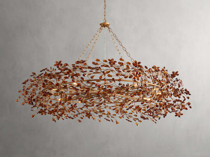 Fiore Sculpted Petals Crown Chandelier