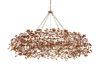 Fiore Sculpted Petals Crown Chandelier