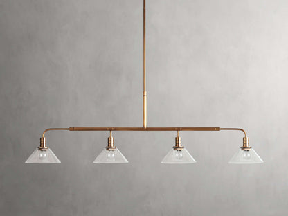 Theron Cone Cluster Linear Chandelier