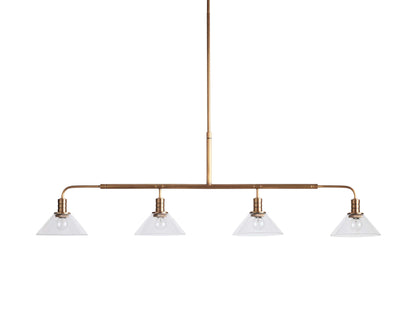 Theron Cone Cluster Linear Chandelier