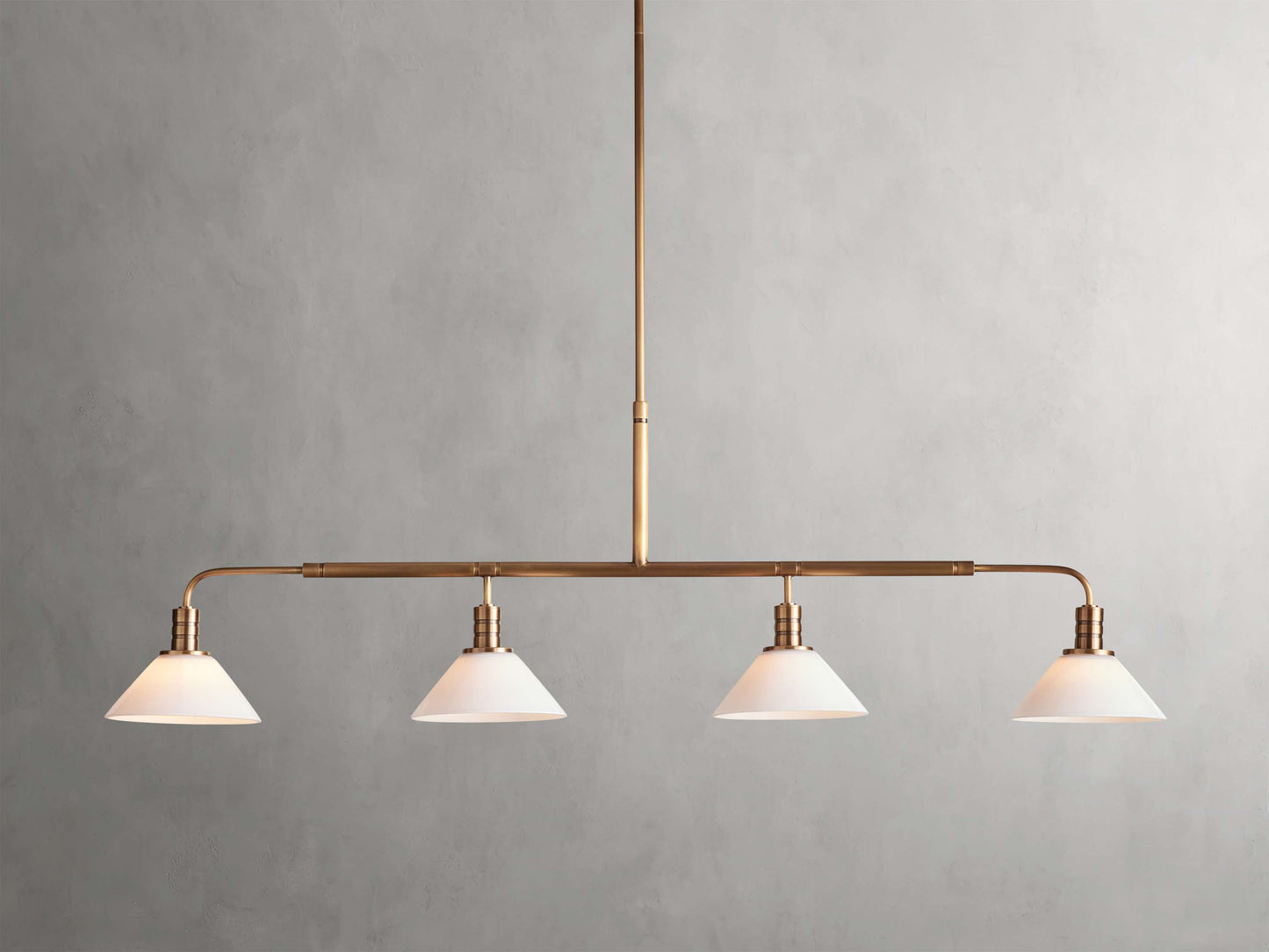 Theron Cone Cluster Linear Chandelier