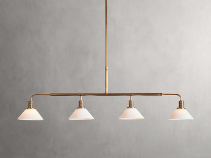 Theron Cone Cluster Linear Chandelier