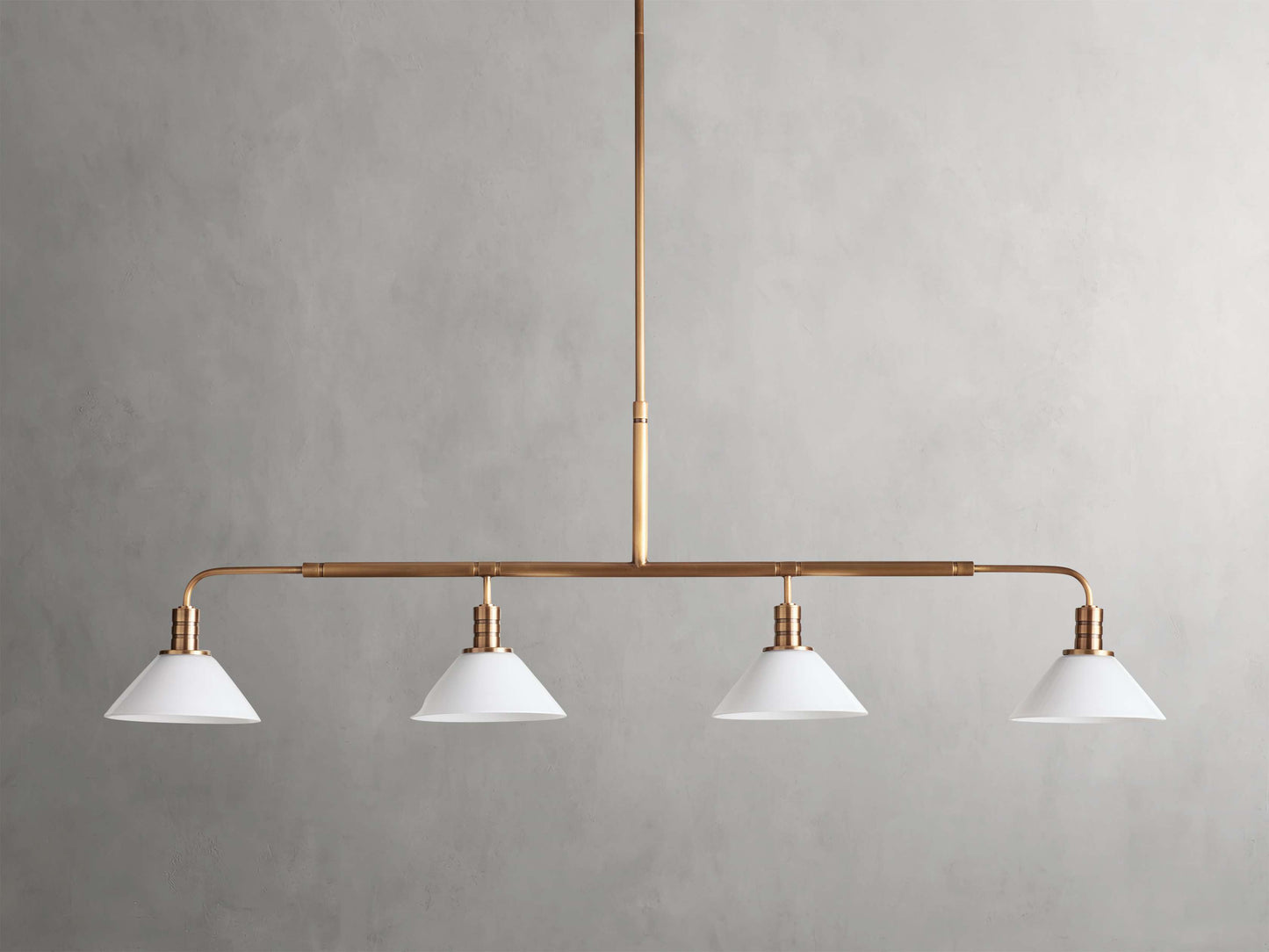 Theron Cone Cluster Linear Chandelier