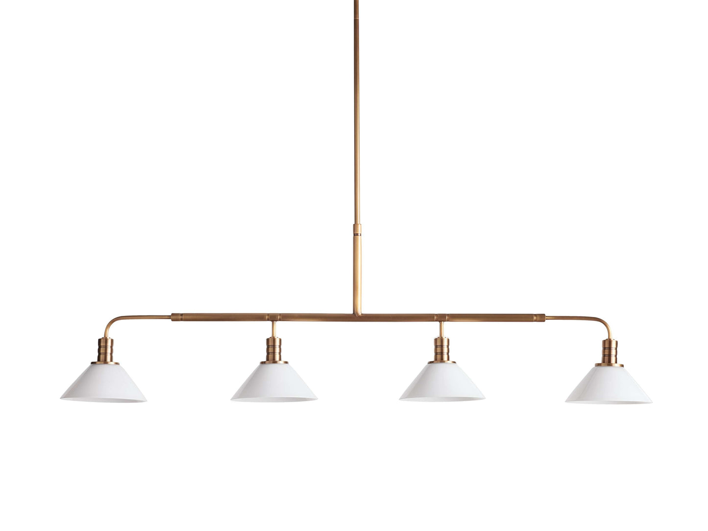 Theron Cone Cluster Linear Chandelier