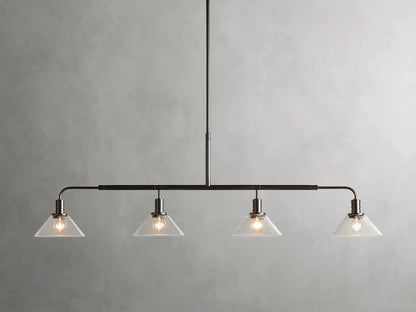 Theron Cone Cluster Linear Chandelier