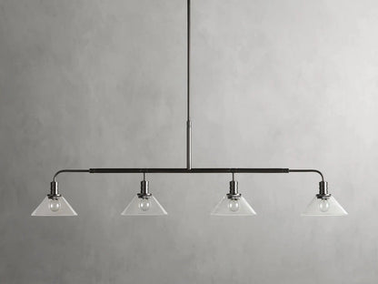 Theron Cone Cluster Linear Chandelier
