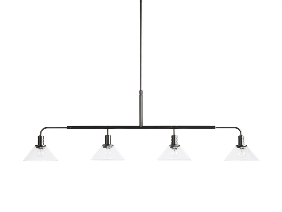 Theron Cone Cluster Linear Chandelier