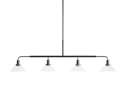 Theron Cone Cluster Linear Chandelier