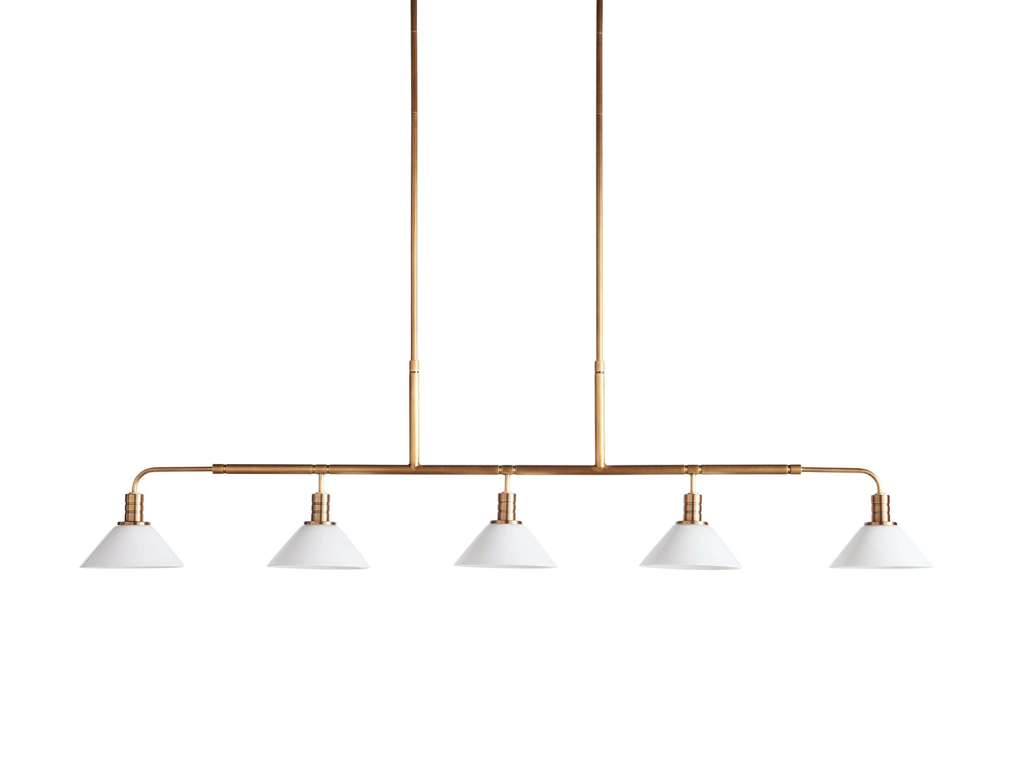 Theron Cone Cluster Linear Chandelier