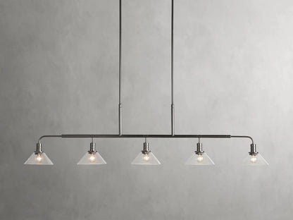 Theron Cone Cluster Linear Chandelier
