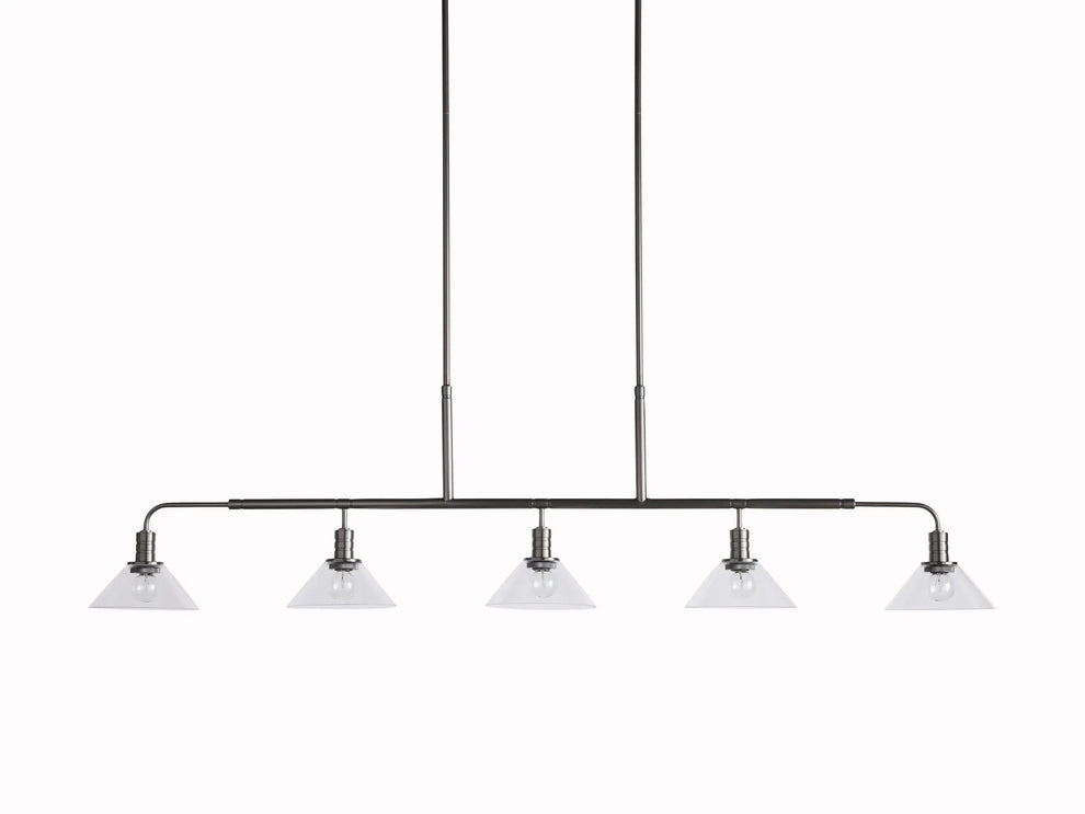 Theron Cone Cluster Linear Chandelier