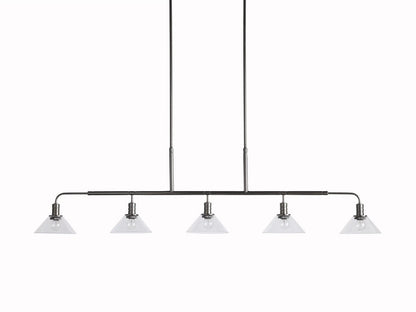 Theron Cone Cluster Linear Chandelier