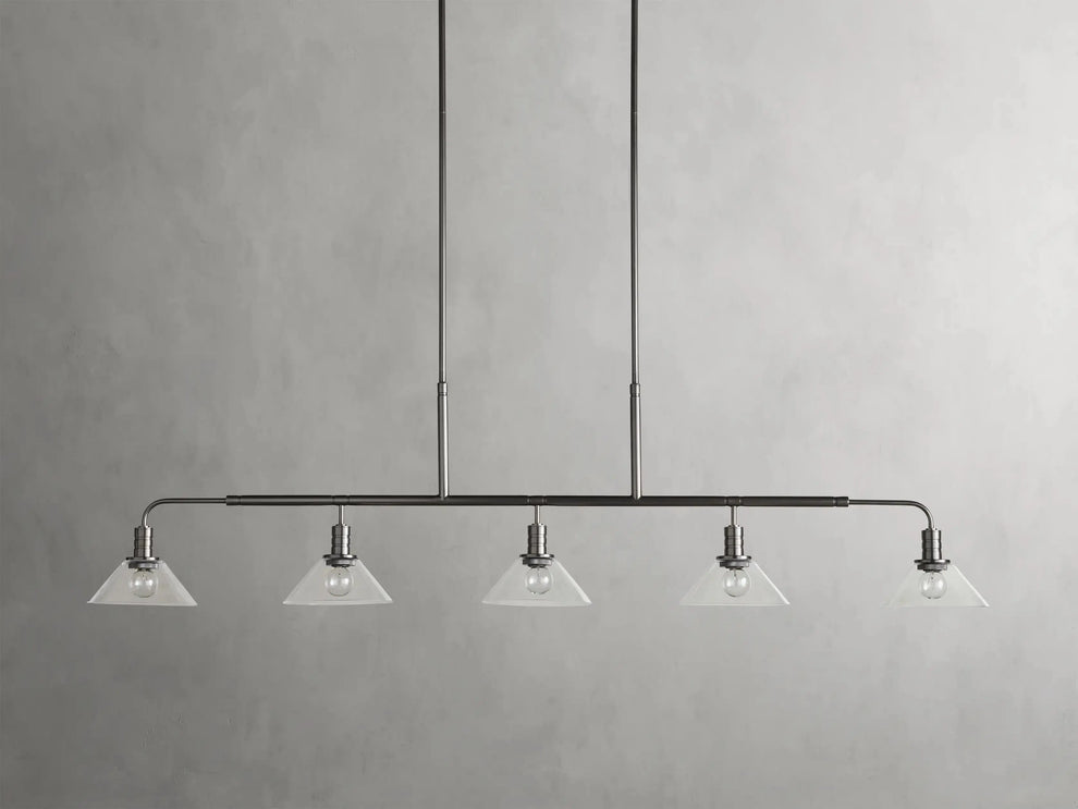 Theron Cone Cluster Linear Chandelier
