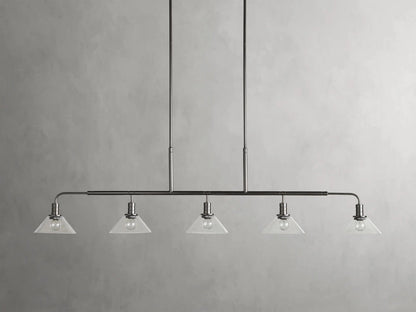 Theron Cone Cluster Linear Chandelier