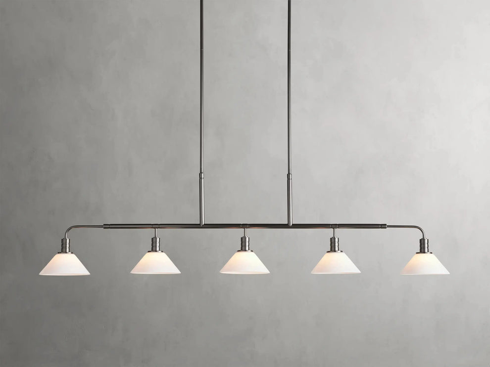 Theron Cone Cluster Linear Chandelier