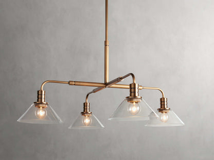 Theron Cone Cluster Round Chandelier