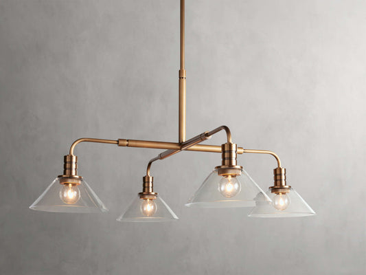 Theron Cone Cluster Round Chandelier