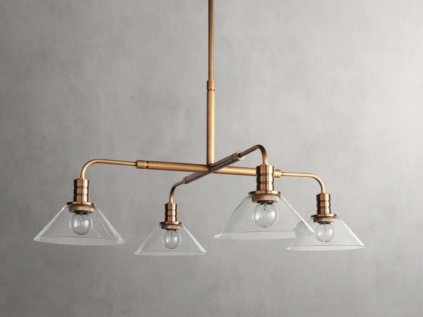 Theron Cone Cluster Round Chandelier