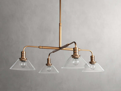 Theron Cone Cluster Round Chandelier