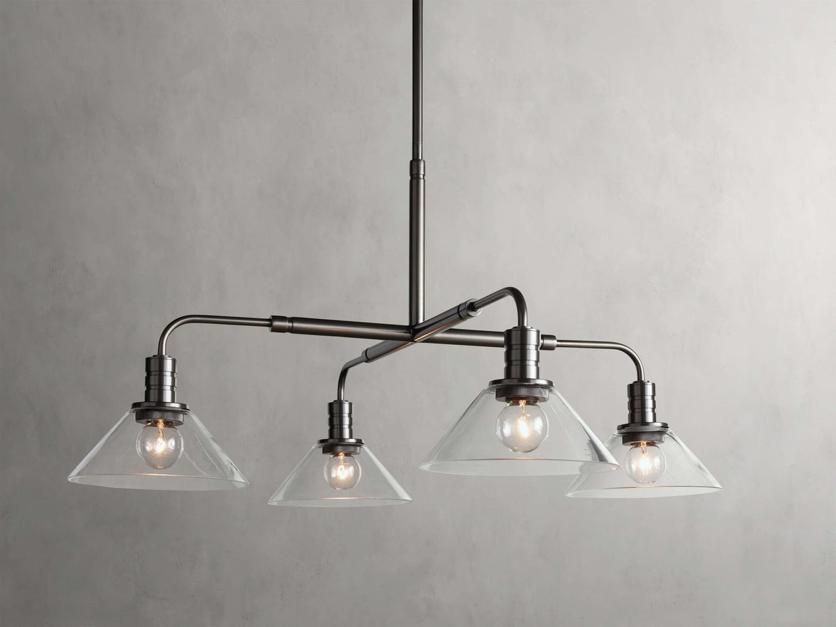 Theron Cone Cluster Round Chandelier