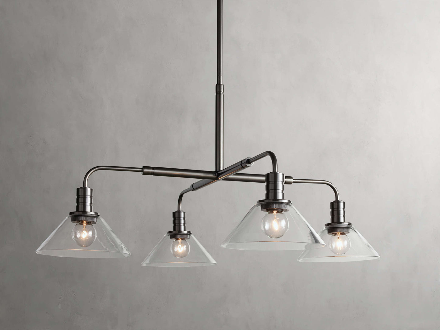 Theron Cone Cluster Round Chandelier