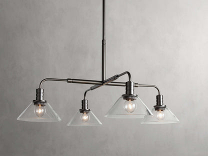 Theron Cone Cluster Round Chandelier